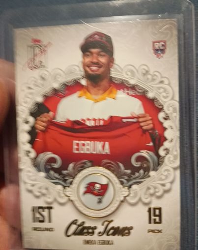 2019 Panini 1st Round #1 Chris Jones — front