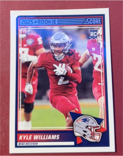 2025 Score Rookie Kyle Williams — front