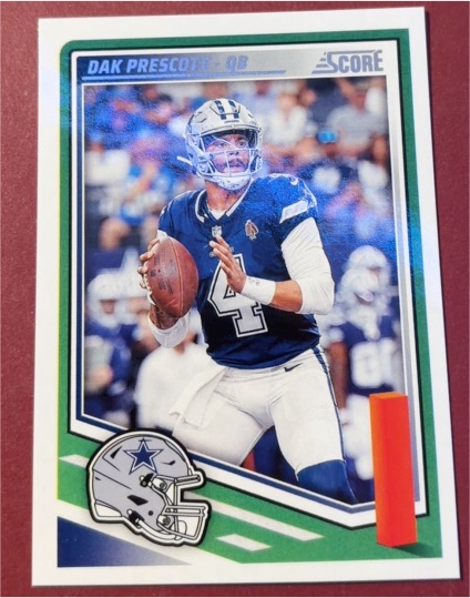 2022 Score #98 Dak Prescott — front