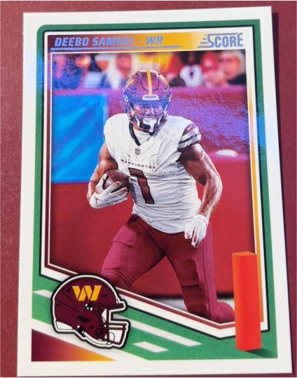 2023 Score #WR Deebo Samuel — front