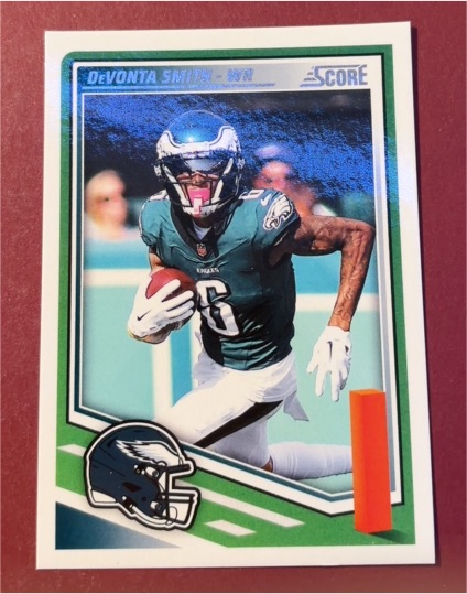 2021 Score #378 DeVonta Smith — front