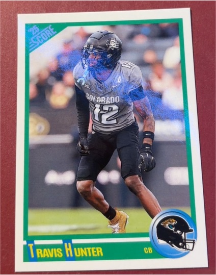2022 Score #12 Travis Hunter — front