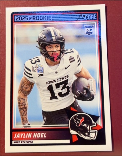 2025 Score Rookie Jaylin Noel — front