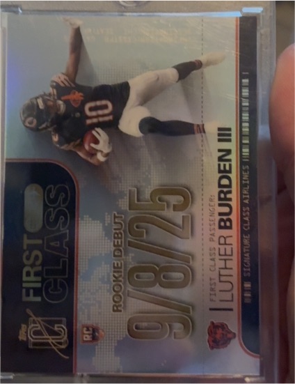 2022 Topps First Class #98 Luther Burden III — front