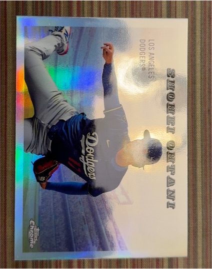2023 Topps Chrome Shohei Ohtani — front