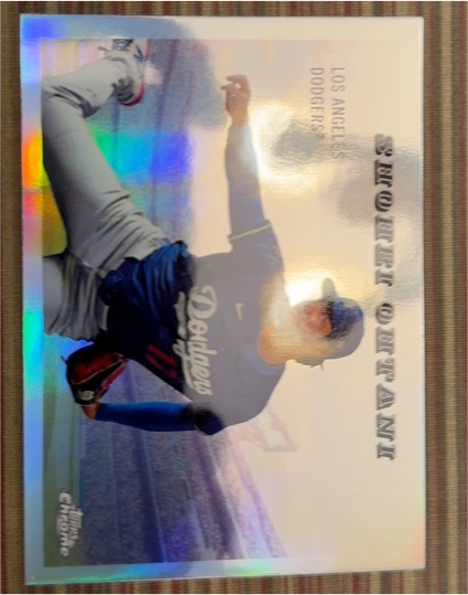 2023 Topps Chrome #1 Shohei Ohtani — front