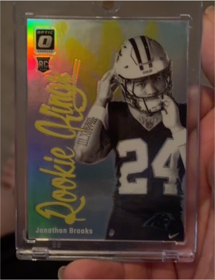 2022 Donruss Optic Rookie Autographs #RC Jonathon Brooks — front