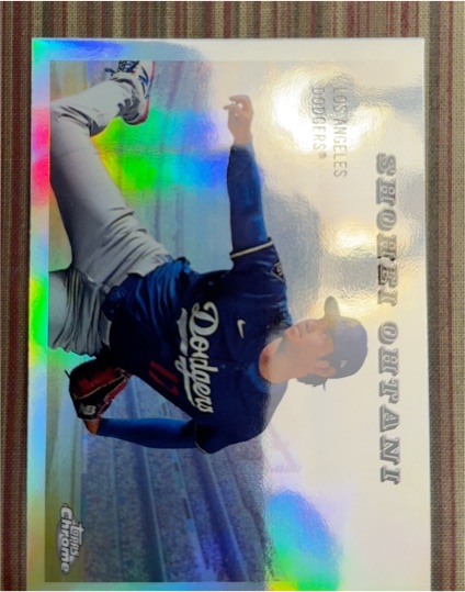 2023 Topps Chrome Shohei Ohtani — front