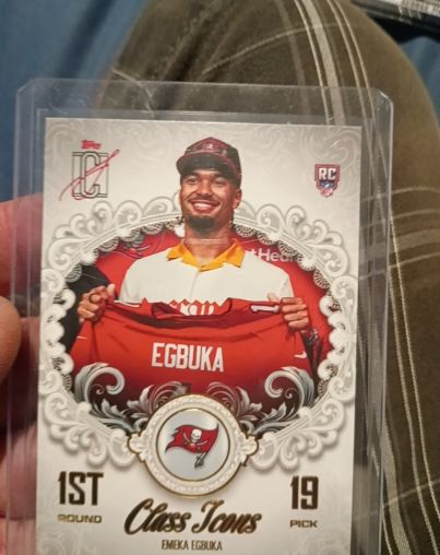 2023 Topps Class Icons #CI-EE Emeka Egbuka — front