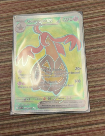 2016 Pokémon #102 Gourgeist EX — front