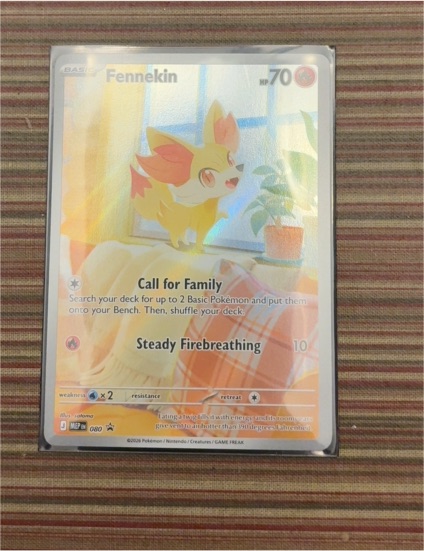 2020 Pokémon #080 Fennekin — front