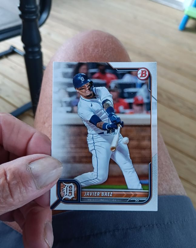 2023 Bowman #SS Javier Baez — front