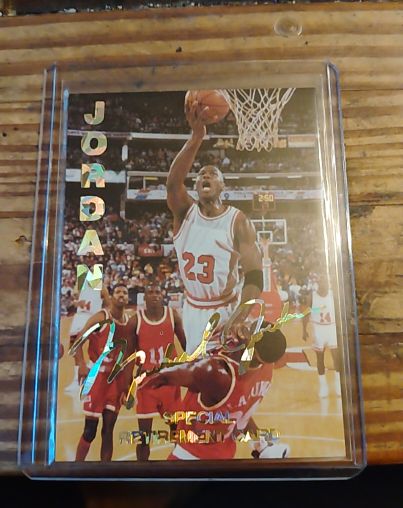 1993 Upper Deck Special Retirement Michael Jordan — front