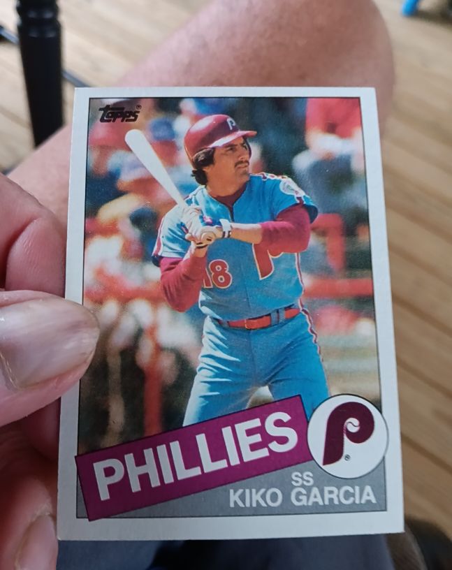 1981 Topps #18 Kiko Garcia — front