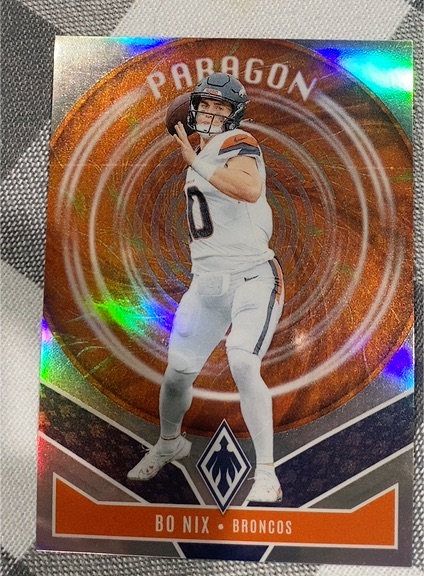 2023 Panini Paragon Bo Nix — front