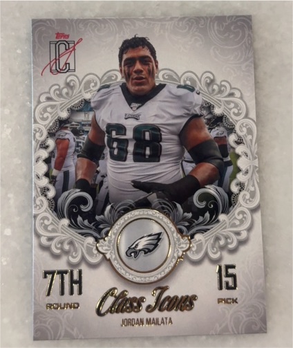2021 Topps Class Jams #7TH Jordan Mailata — front