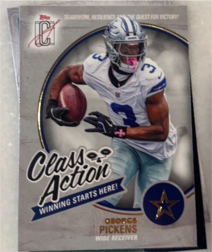 2022 Topps Class Action #CA-GP George Pickens — front
