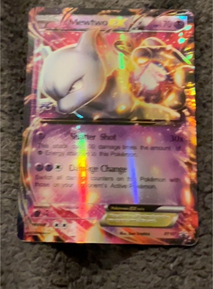 2016 Pokémon XY Evolutions #17 Mewtwo EX — front