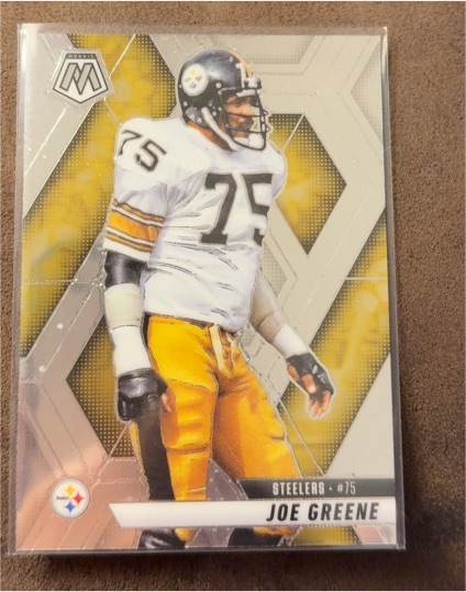 2020 Panini Mosaic #75 Joe Greene — front