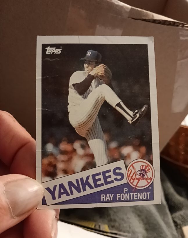 1983 Topps #400 Ray Fontenot — front