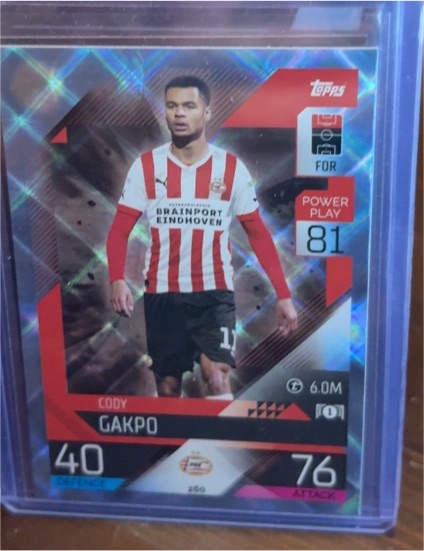 2022 Topps UEFA Champions League Cody Gakpo #260 — front