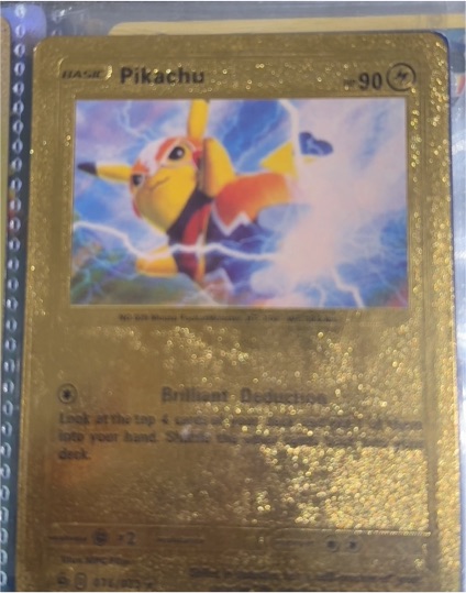 2023 Pokémon #001 Pikachu — front