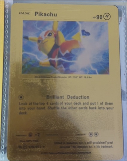 2022 Pokémon SV122 Pikachu — front