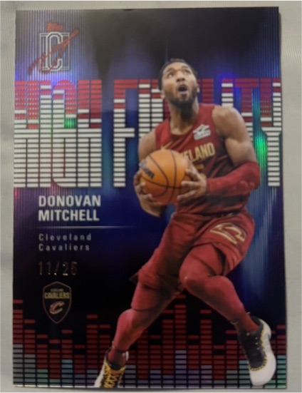 2022 Panini Donruss Optic #11 Donovan Mitchell — front
