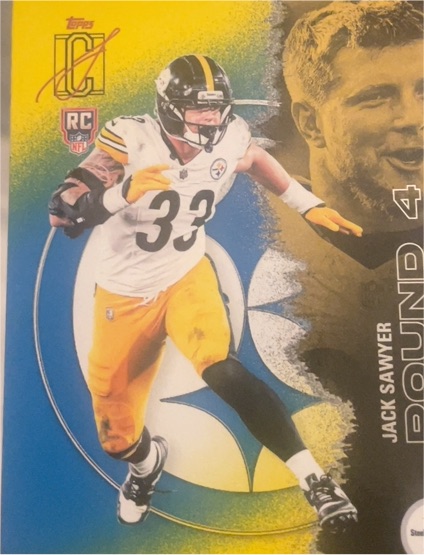 2022 Topps Chrome Jack Sawyer #4 — front