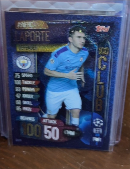 2021 Topps UEFA Champions League #044 Aymeric Laporte — front