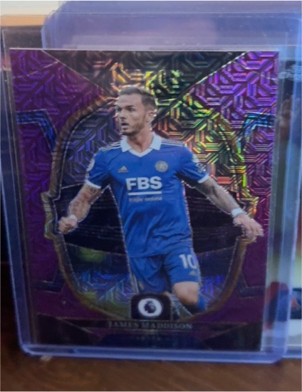 2021 Topps Premier League James Maddison — front