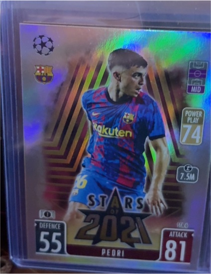 2021 Topps Stars of 2021 #ST60 Pedri — front
