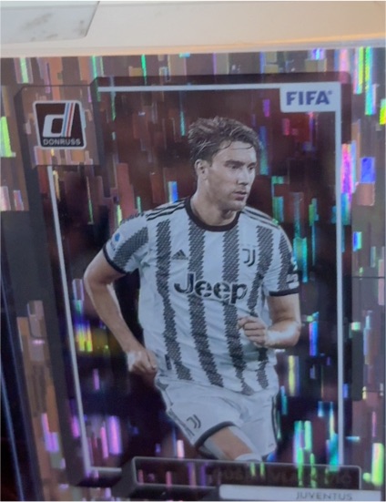 2022 Donruss Soccer #19 Dusan Vlahovic — front