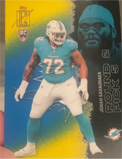 2022 Topps Chrome #72 Jonah Savaiinaea — front
