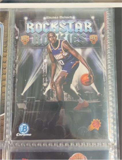 2022 Bowman Chrome Rockstar Rookies Khaman Maluach — front