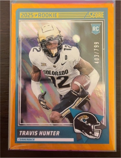 2025 Score #403 Travis Hunter — front