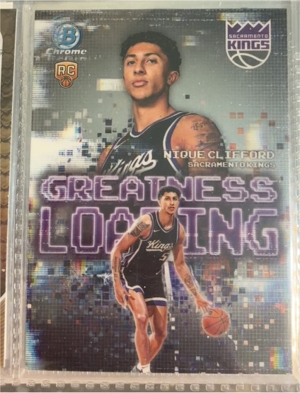 2022 Bowman Chrome #RC Nique Clifford Greatness Loading — front
