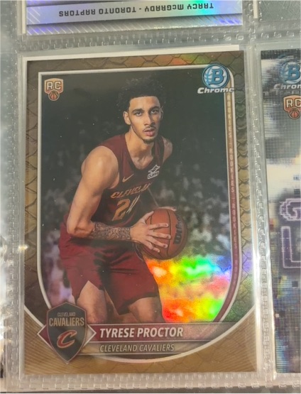 2023 Bowman Chrome #SBC-TP Tyrese Proctor — front