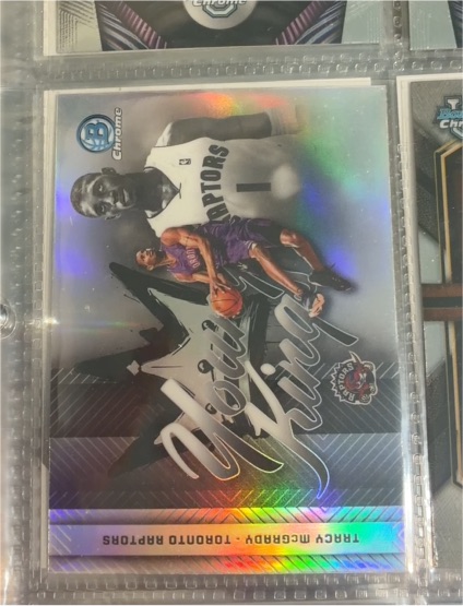 2000 Topps Chrome #YF1 Tracy McGrady Young Fire — front