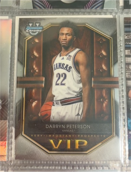 2022 Panini VIP Darryn Peterson — front