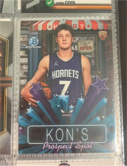 2022 Bowman Chrome Kon's Prospect Spot #Kon's Prospect Spot Kon — front
