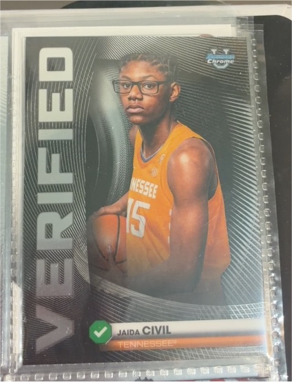 2021 Donruss Optic Verified #V-1 Jaida Civil — front