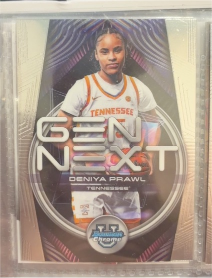 2022 Bowman Chrome Gen Next #GEN-NEXT Deniya Prawl — front
