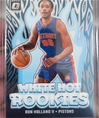2022 Donruss Optic White Hot Rookies Ron Holland II — front