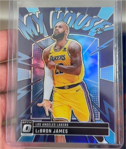 2020 Donruss Optic My House #MYH-1 LeBron James — front