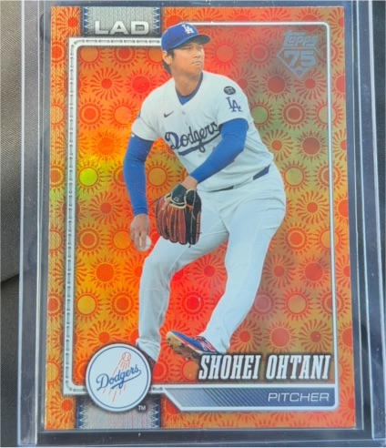 2023 Topps 75 #LAD Shohei Ohtani — front