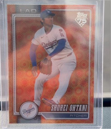 2023 Topps 75 Shohei Ohtani #LAD-SO — front
