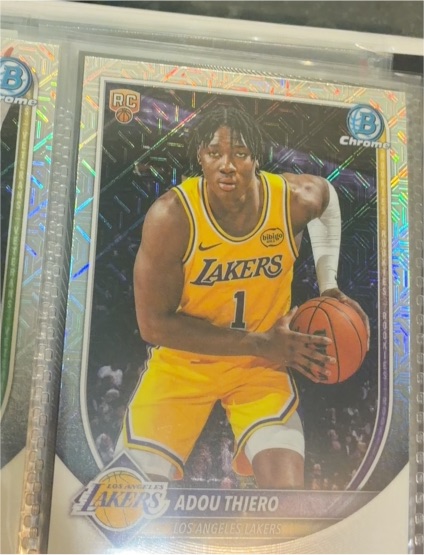 2021 Bowman Chrome #RC Adou Thiero — front