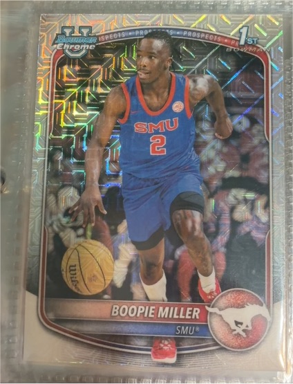 2017 Bowman Chrome #1 Boopie Miller — front