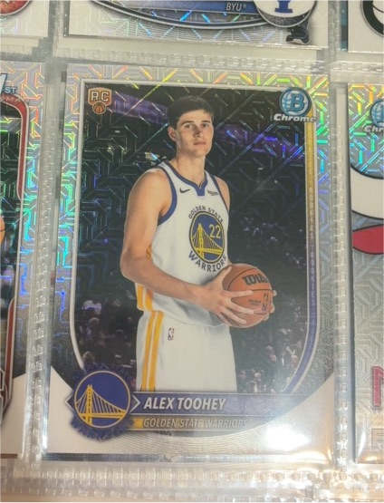 2021 Bowman Chrome #RC Alex Toohey — front
